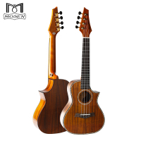 莫森(MOSEN)MUC910C相思木缺角全单板演奏级尤克里里专业UKULELE23英寸小吉他