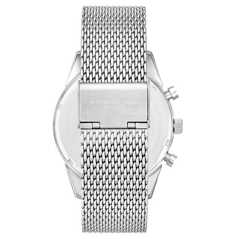 施图灵男士monaco摩纳哥计时合金绿色表盘时尚简约百搭石英手表