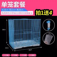 兔笼特大号兔子笼子荷兰猪豚鼠养殖笼自动清粪宠物兔窝屋家用 小号单笼(送饮水器+脚垫)