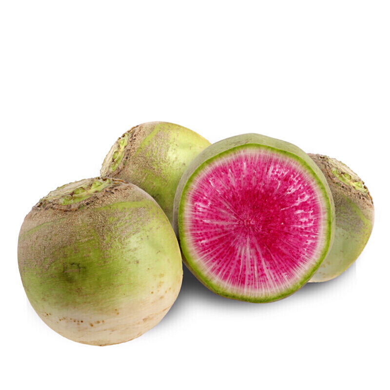 红心萝卜新鲜心里美萝卜绿皮红心胭脂水果萝卜蔬菜可开发票5kg