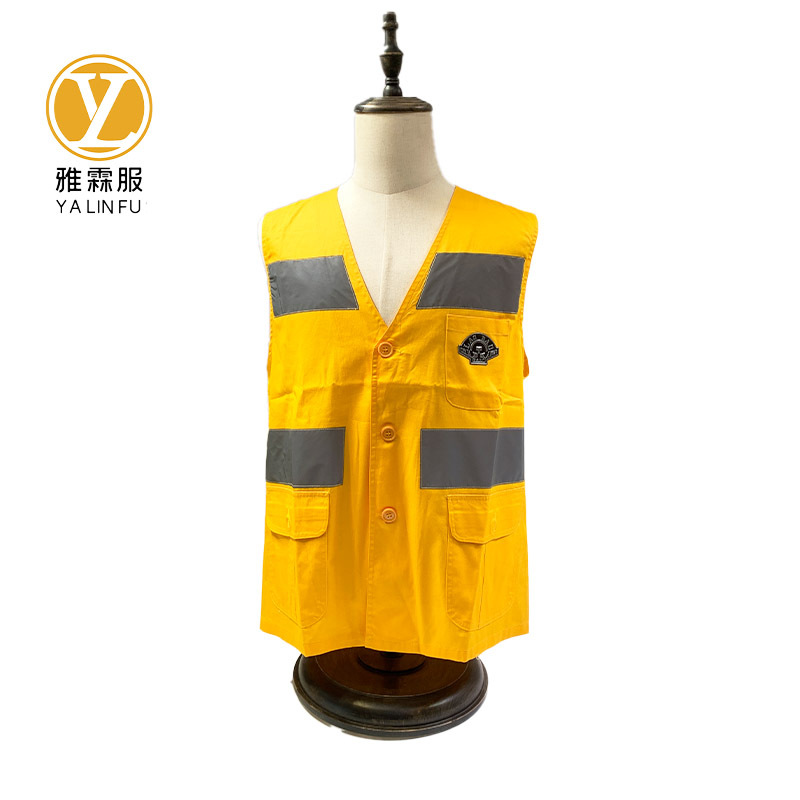 雅霖服 高警示反光马甲YLF-MJ1137 件高清大图