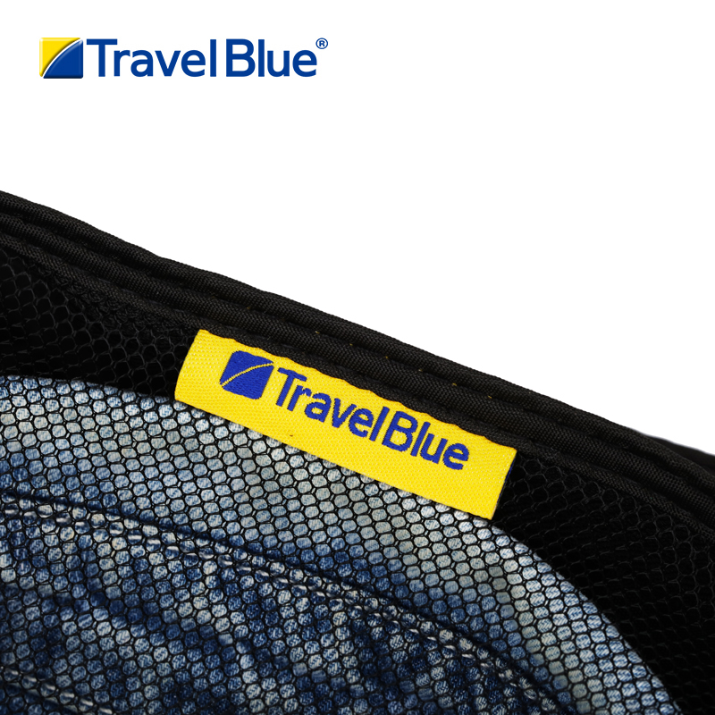 蓝旅(TRAVEL BLUE)衣物收纳袋旅行 出差旅游衣服内衣分类行李整理袋收纳包 黑色330高清大图