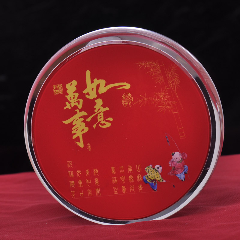 梦克拉 足金工艺水晶生肖摆件 生肖狗高清大图