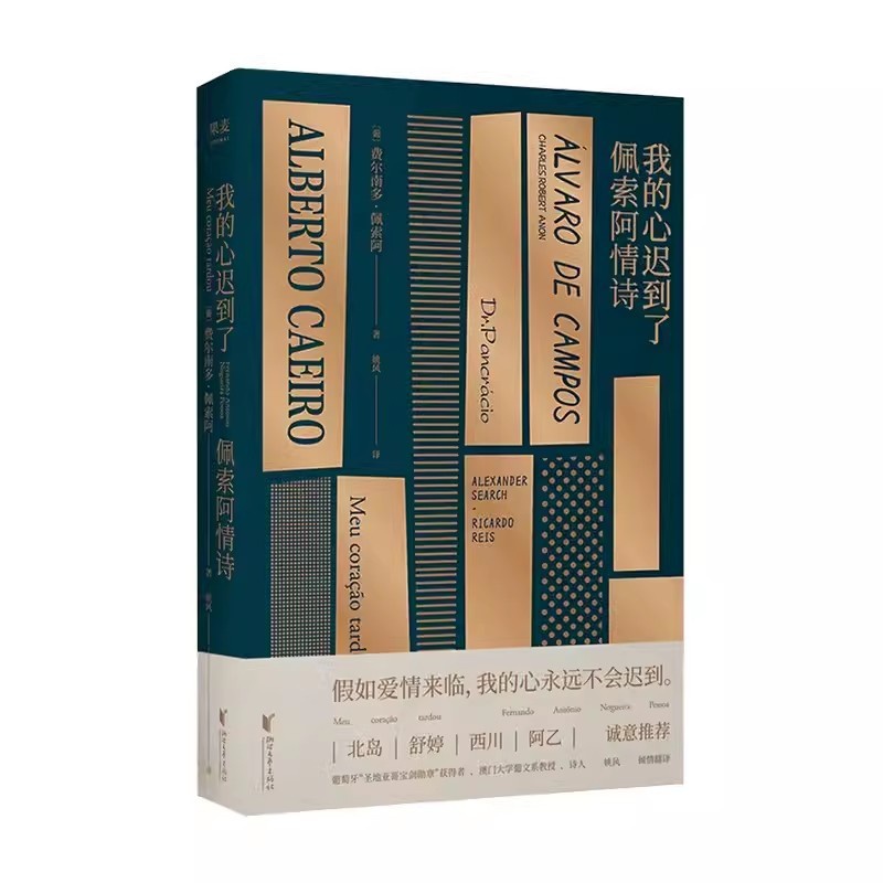 我的心迟到了-佩索阿情诗 [正版]我的心迟到了 佩索阿情诗 佩索阿 姚风葡语直译 小嘉 爱情诗歌 情诗 情书 民谣 外国高清大图