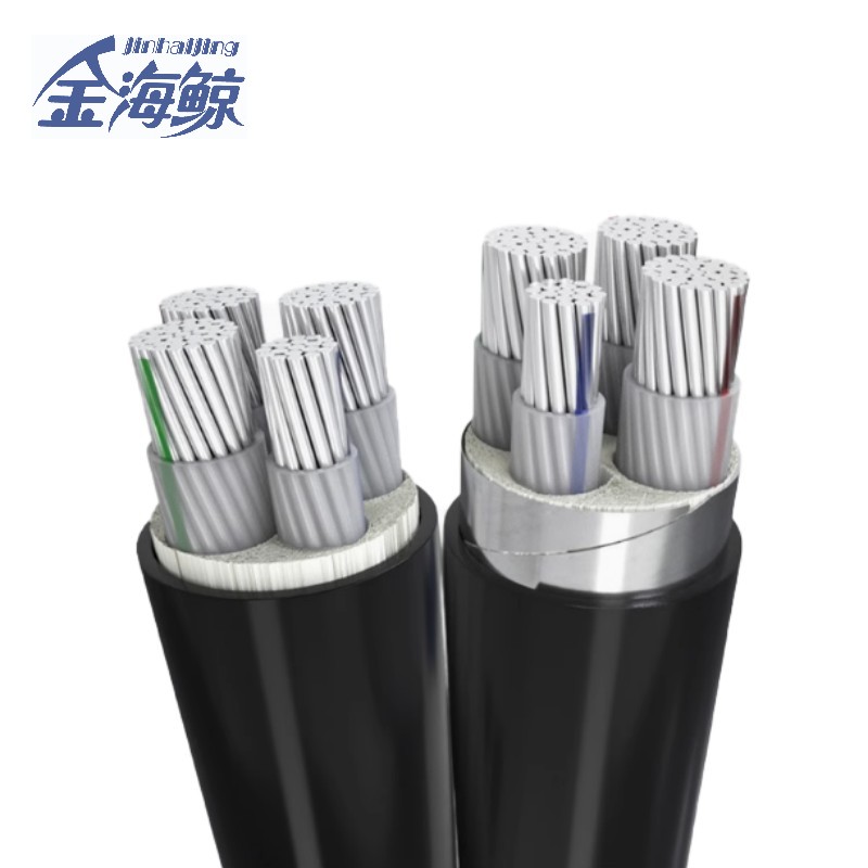 金海鲸 阻燃铠装铝电缆ZCYJLV223×120 米高清大图