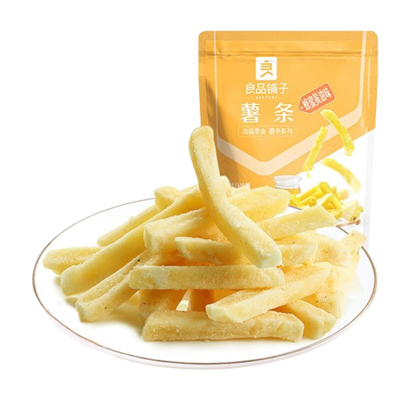 良品铺子休闲零食小吃膨化食品口感酥脆吃货薯条蜂蜜黄油味100g
