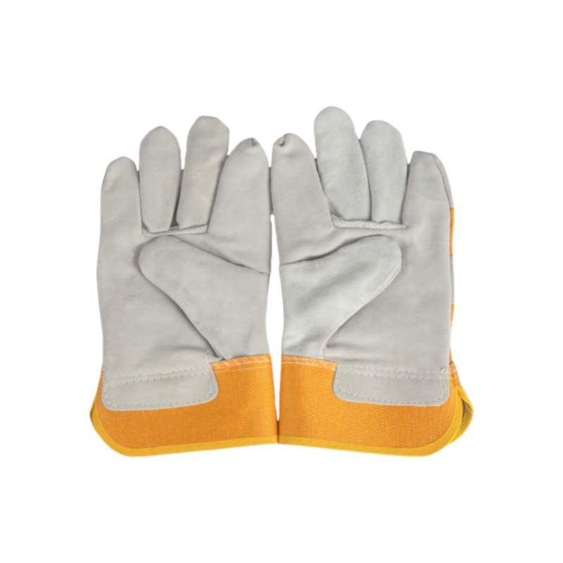 岱润 手套 半皮半布 副 家务手套高清大图