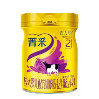 完达山菁采较大婴儿配方奶粉2段800g 适用6-12月龄 安力聪