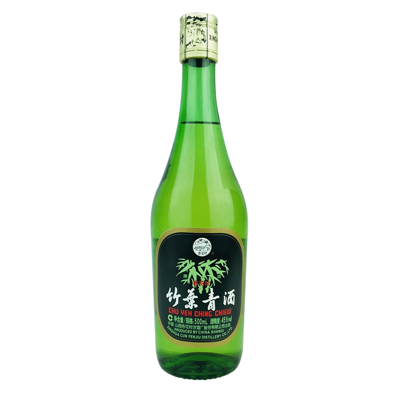 融汇老酒 山西汾酒杏花村 45度竹叶青酒 (2011年) 500mlx12瓶