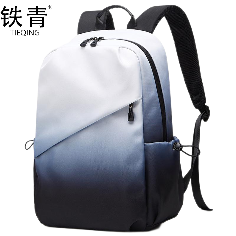 铁青 时尚休闲双肩包J97 个高清大图