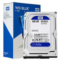 西部数据(WD)蓝盘 500GB台式机硬盘 SATA6Gb/s 7200转16M缓存 (WD5000AZLX)