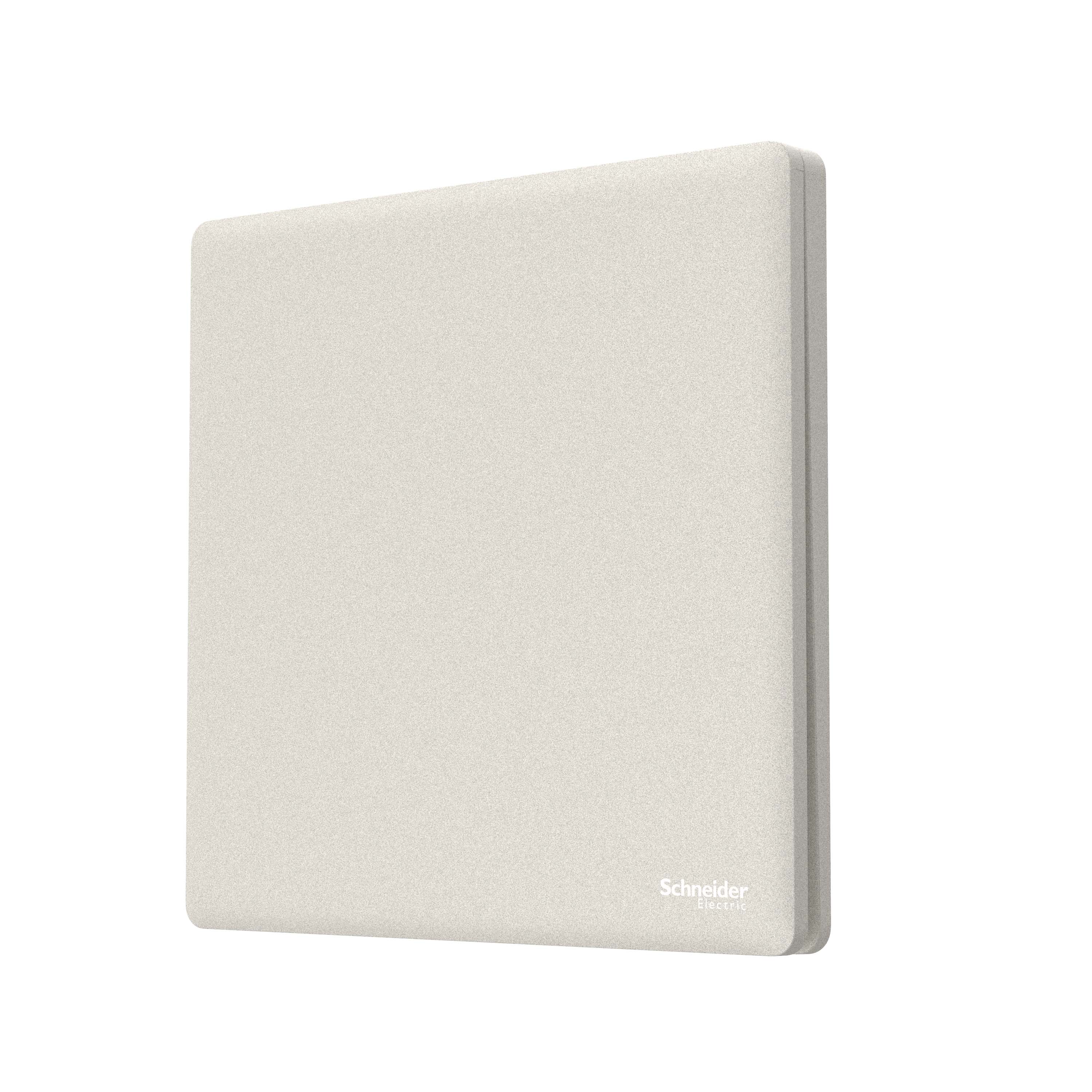 [新品]施耐德电气 高端开关插座 珍铂质感系列珊瑚白 家用三孔带单控开关 16A面板暗装墙壁空调面板 五孔一开带USB高清大图