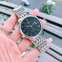 天梭(TISSOT)瑞士手表 力洛克系列商务休闲时尚百搭款钢带机械男士手表