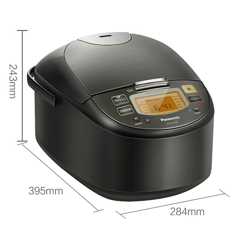 松下 (Panasonic) 电饭煲 SR-FCC188 5L(对应日标1.8L)1-8人 日本原装进口 双预约电饭锅