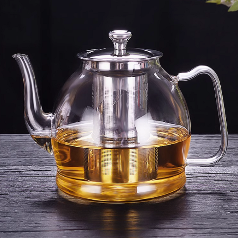 玻璃茶壶套装高清大图