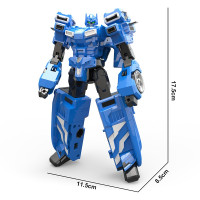 汇丰泰战士迷你特工队男孩玩具变形特工X机甲-弗特8901