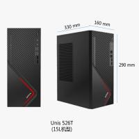 紫 光( Unis )台式主机526T i5-10400 16G 1T+256G 集显 win10 HB 23.8寸显示器