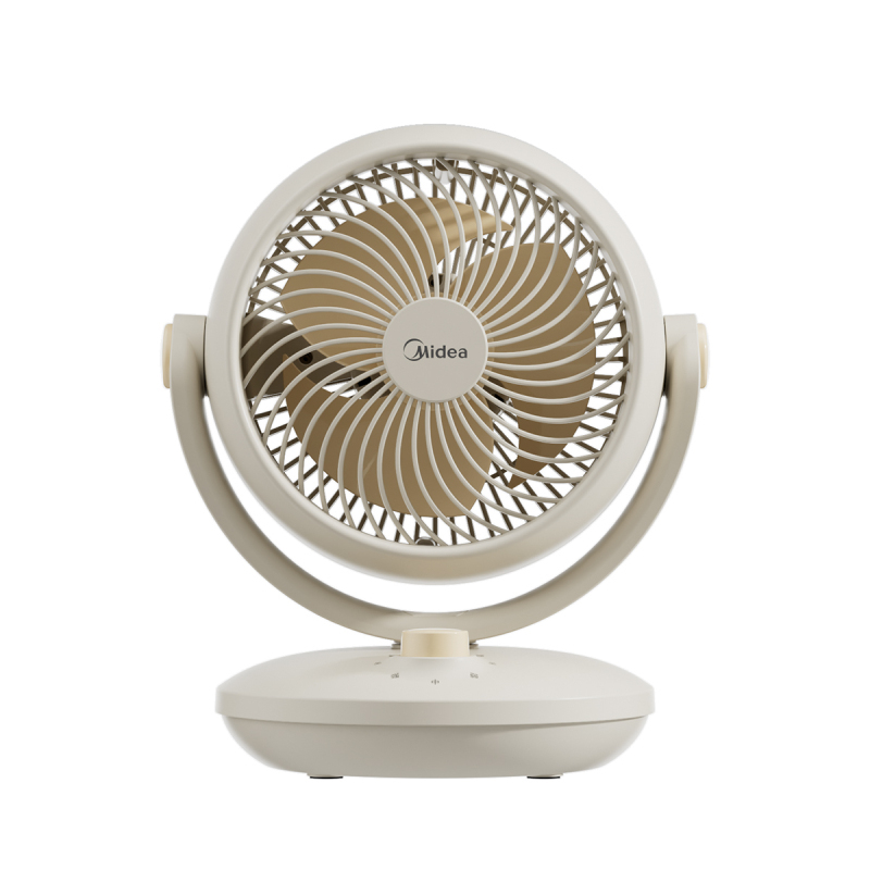 美的(Midea)电风扇家用风扇空气循环扇桌面小风扇手持迷你电扇便携小型宿舍轻音节能电风扇 GAF18AD-N高清大图