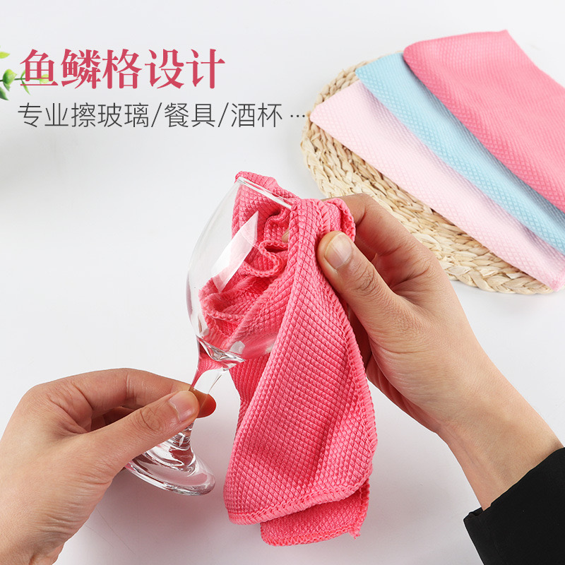 华敏 抹布 鱼鳞巾 块高清大图