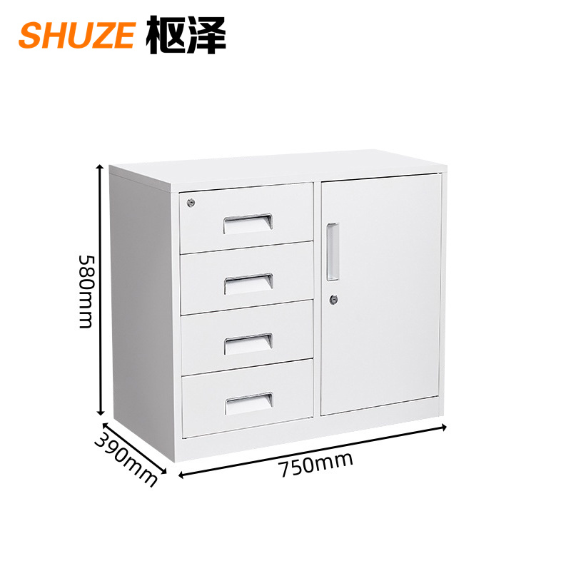 枢泽 文件柜 四斗750*390*580mm 台