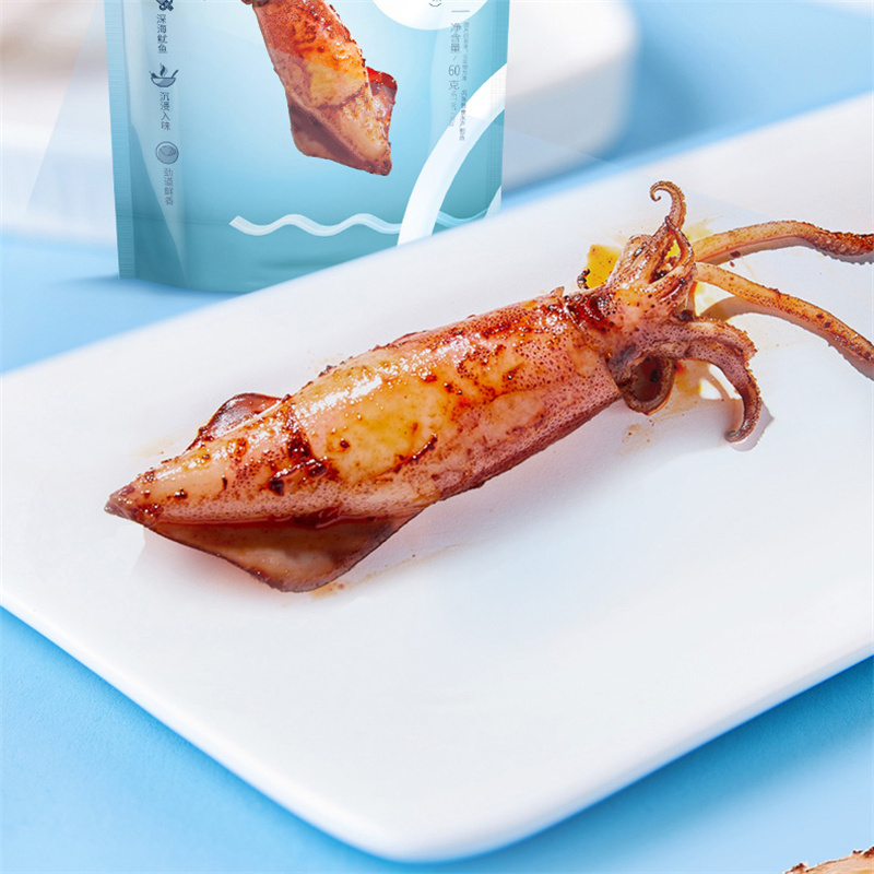 [上海物资保障专场]a1爆汁鱿鱼烧烤味60g(袋装)零食小包装海鲜即食小零食推荐