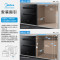 美的(Midea)消毒柜嵌入式家用 厨房餐具碗柜碗筷 一体机 紫外线 婴儿奶瓶 110L三层大容量110HQ2pro