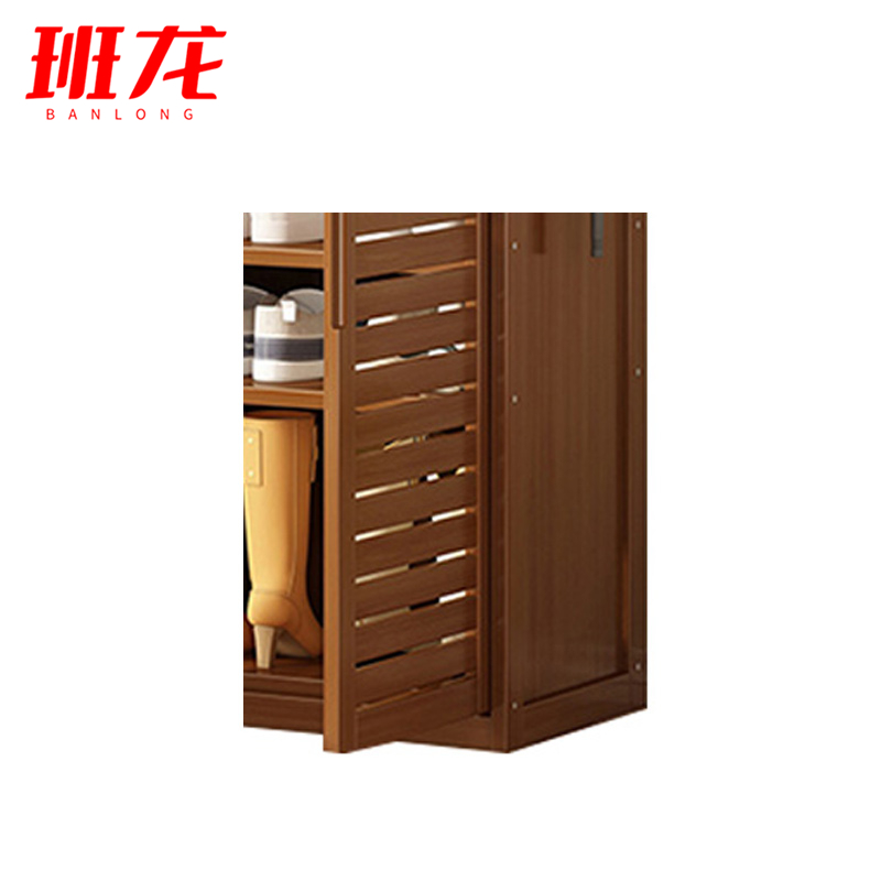 班龙储物鞋柜7层123cm个高清大图