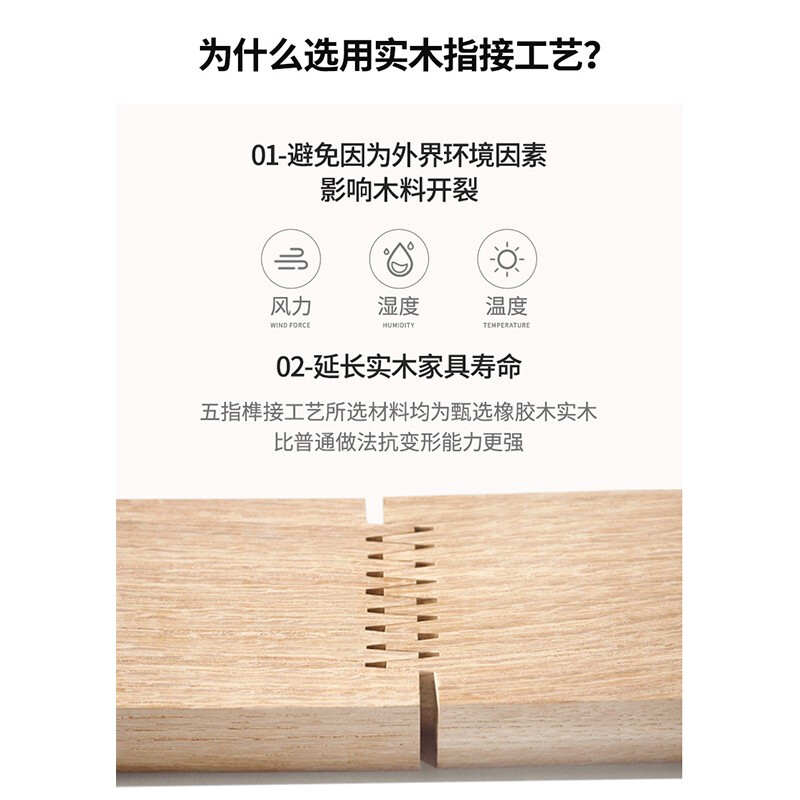 域赢实木餐桌椅组合家用北欧小户型吃饭桌子简约长方形食堂餐桌椅餐厅单桌子140*80*76cm高清大图