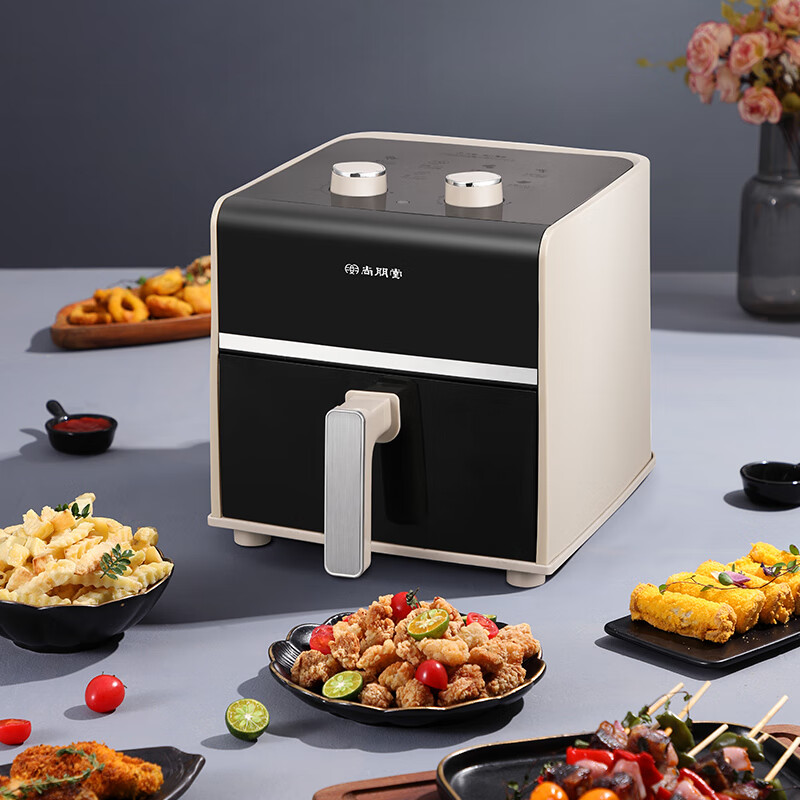 尚朋堂 空气炸锅 SPT-KZ0412A-D03榛果灰(彩邮)高清大图