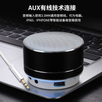 新款无线蓝牙音箱迷你音箱插卡手机电脑低音炮户外蓝牙音响小钢炮 官方标配 普通版颜色随机发 BASN