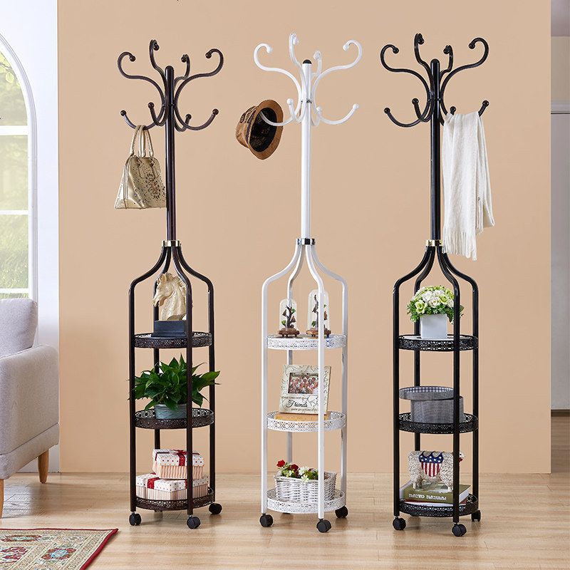 衣架落地衣帽架卧室宜家挂衣架简易衣服架简约现代装饰挂衣服架子