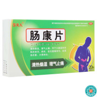 [5盒]李夫人肠康片20片/盒*5盒理气止痛腹痛泄泻或里急后重大便脓血