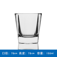 青苹果玻璃杯洋酒杯烈酒杯水杯套装威士忌酒杯