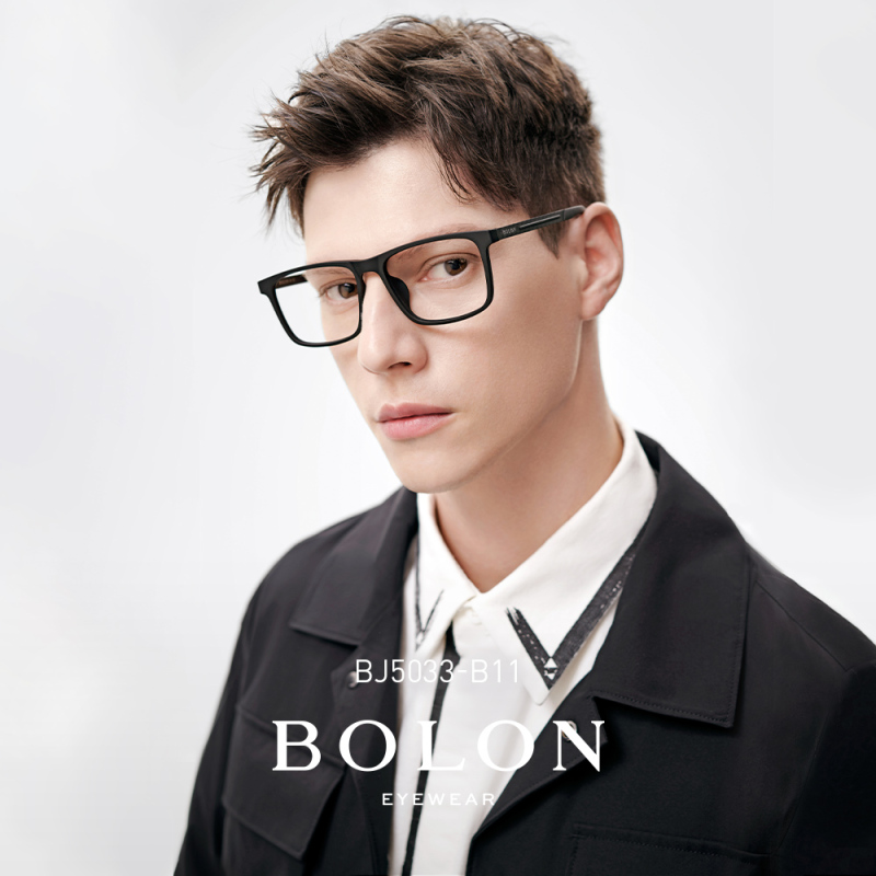 BOLON暴龙2021新品近视眼镜简约TR光学镜复古眼镜框男女BJ5033