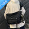 封后斜挎包男士潮牌大容量工装风单肩包ins潮男运动挎包时尚机能背包单肩包男