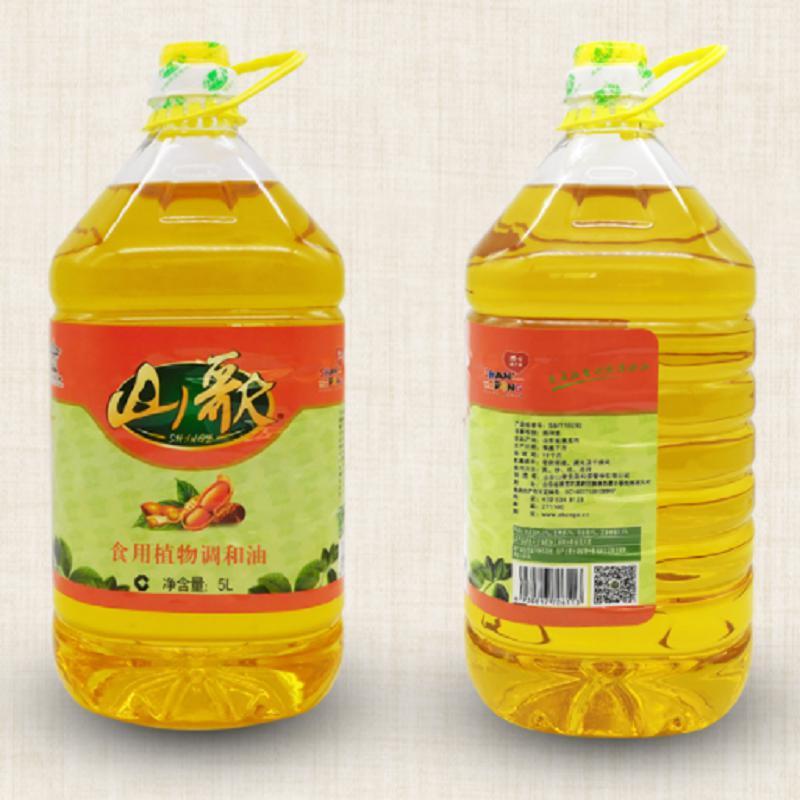 山歌(SHANGE) 调和油食用油金比例食用调和油植物油家用食用油4L*4桶