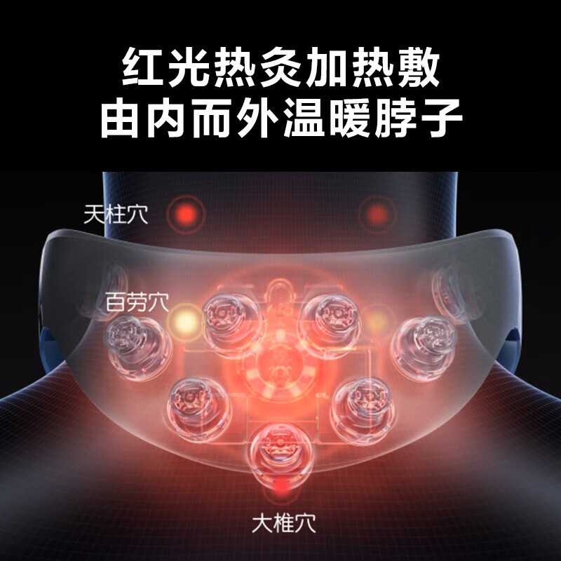 SKG 颈椎按摩器 K5-2 幸运红高清大图