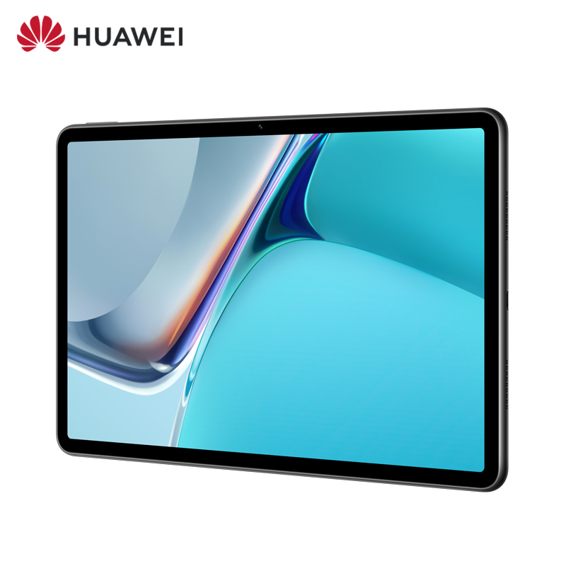 HUAWEI/华为MatePad 11平板电脑2021款120Hz高刷鸿蒙DBY-W09娱乐网课学习办公6+128G[WiFi版]曜石灰高清大图