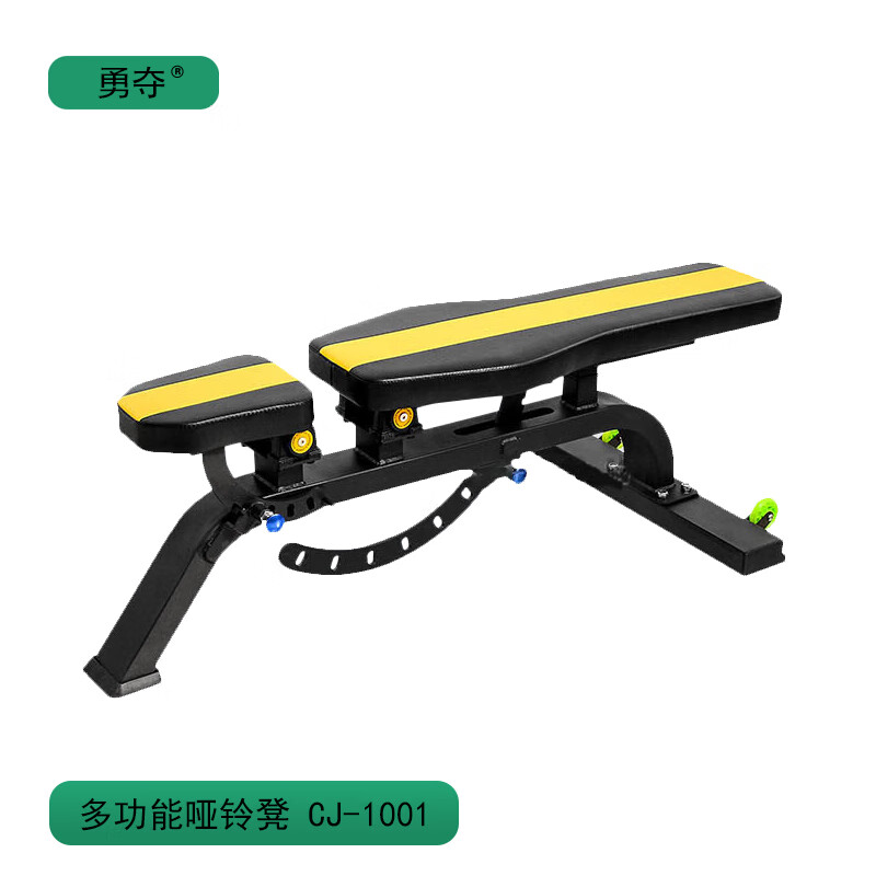 勇夺哑铃椅可调式哑铃练习凳 卧推平凳推肩凳可调节腹肌板 CJ-1001