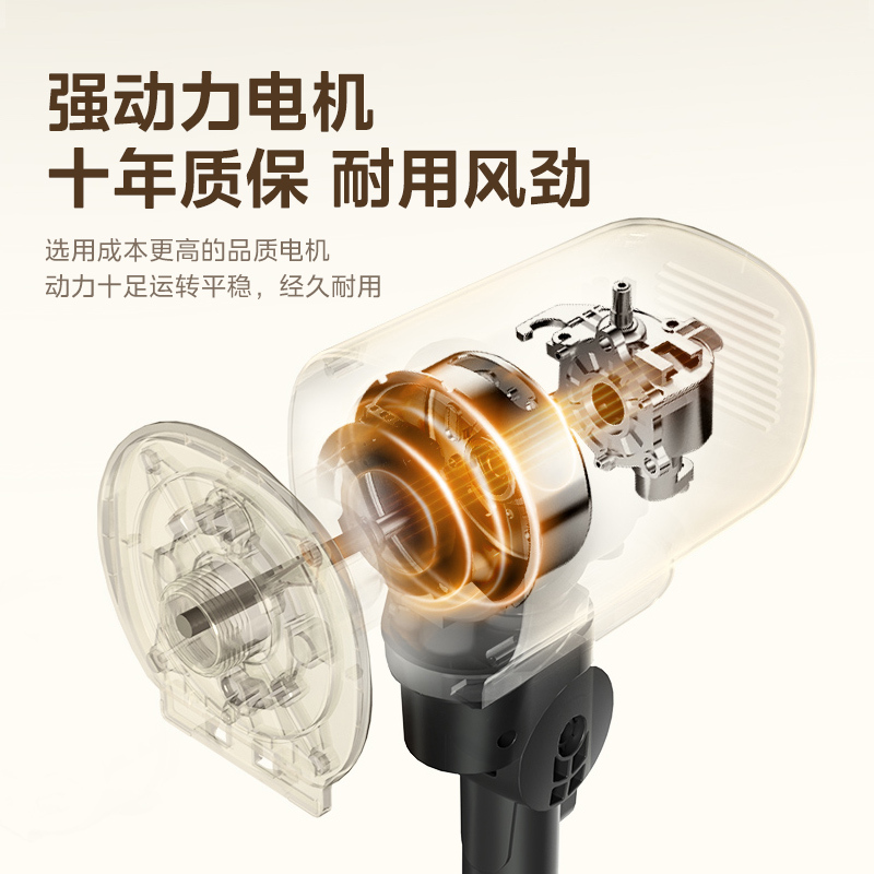 美的电风扇落地扇家用大风力台立两用低音摇头电扇七叶宿舍卧室FSA30UP