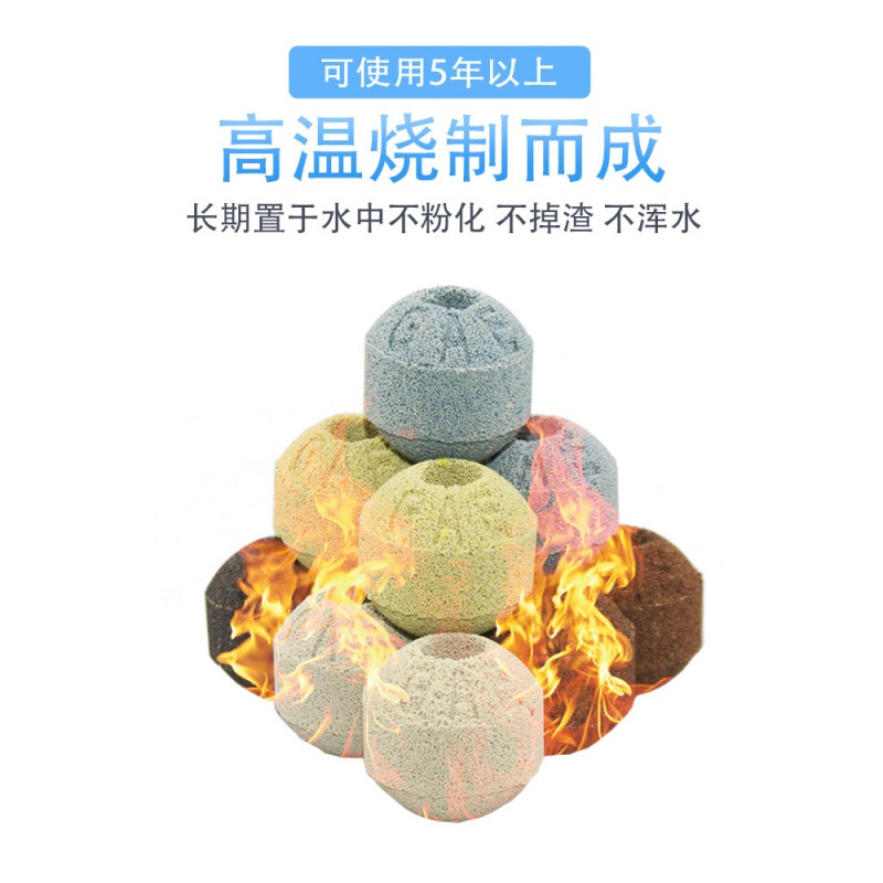 台湾鱼缸过滤材料NO1水族滤材网袋硝化细菌屋奈米球套装高清大图