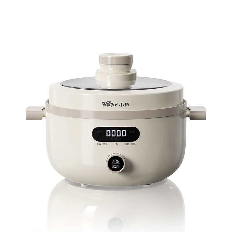 小熊(Bear)电压力锅 一锅双盖 家用多功能高压锅【5大功能】YLB-C40U5 4LYLB-C40U5 4升容量/台