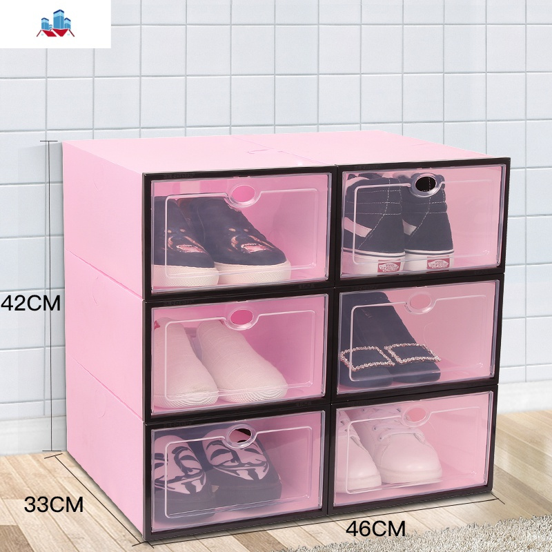 鞋架简易多层家用防尘组装经济型省空间宿舍小鞋架子收纳透明鞋柜泰