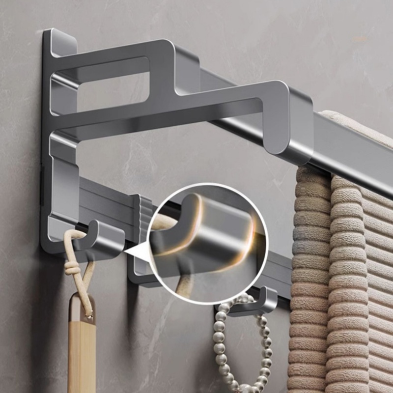 攸形 毛巾挂杆70cm个高清大图