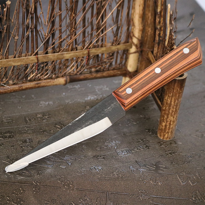 锋钢刀剔骨刀特快割肉刀速钢刀杀猪刀杀羊刀分割刀放血尖刀|锋钢307