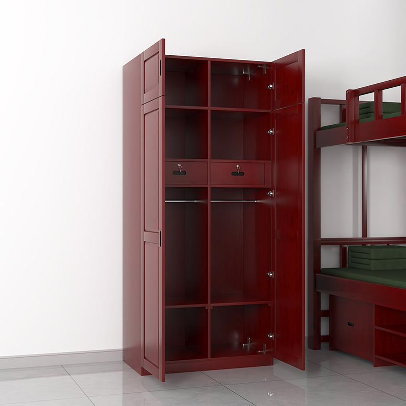 臻远 ZY-JFJJ-09 内务柜物品柜木质衣柜单人更衣柜高清大图