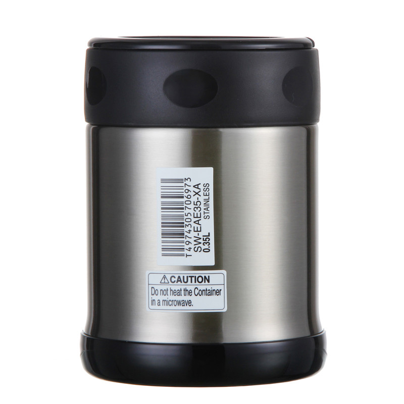 象印(ZO JIRUSHI)焖烧杯SW-EAE35-XA 进口不锈钢真空焖烧杯保温壶保温杯正品 不锈钢色 350ml高清大图