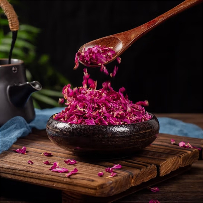 甄选重瓣玫瑰花瓣100克重瓣玫瑰饮瓣玫瑰另售玫瑰花茶9260高清大图