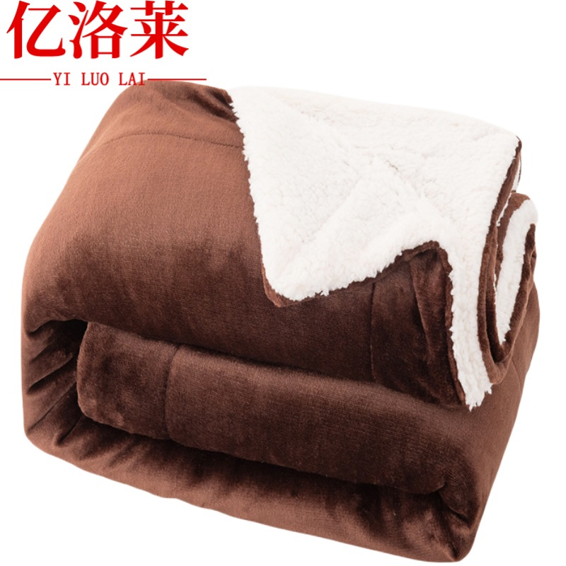 亿洛莱 盖毯 130*160cm 条高清大图