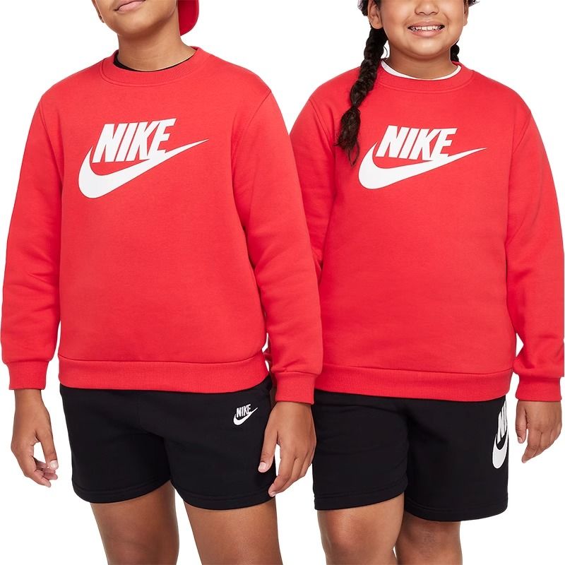 NIKE耐克卫衣运动休闲加绒保暖针织圆领儿童套头衫FD2993-657 ZCv L FD2993-657